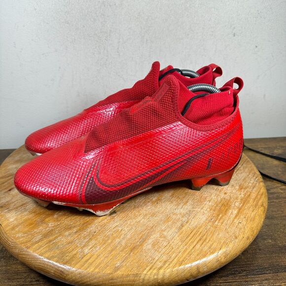 Nike Vapor Edge Pro 360 By You Cleats Red CU1440-992 Rare‎ Shoes Men's Size 8.5 - Picture 3 of 10